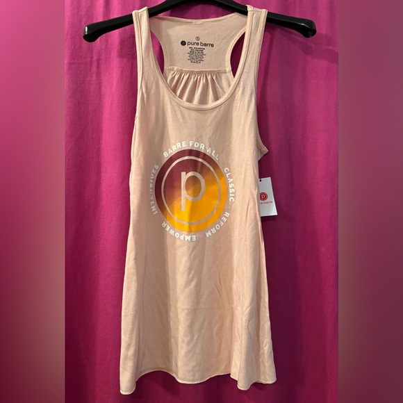 Pure Barre Tops - Pure Barre Women's Peach Tank Top Size S NWT